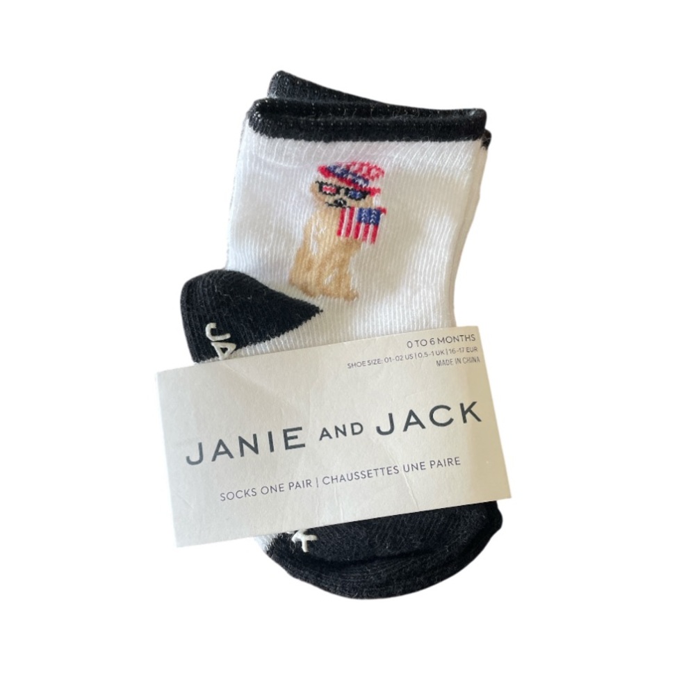 Janie and Jack Patriotic Socks